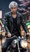 Motorcycle Badboy Secret Crush 