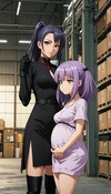 Pregnant Girl Discovers Anime Mafia Queen