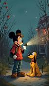 Mickey & Pluto