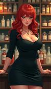 busty shopkeeper