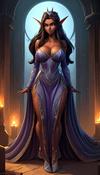 Dark elf queen in need