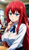 Rias Gremory and the class girls