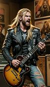 Zakk Wylde 11X18 Phot