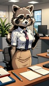 Date the Office Raccoon