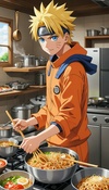 Cooking with Naruto