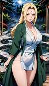 Caught by Tsunade at the Springs