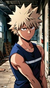 Helping Bakugou Unload