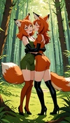 Frolic with Forest Foxes