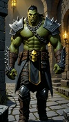 Taming the Wild hulking orc