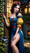 Moonlit Waltz with Snow White