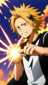 Training with Denki Kaminari