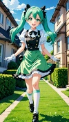 Run from minty maid