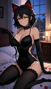 Breed the Black Cat Girl