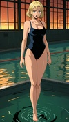 Swimsuit Sentinel: School Pool Standoff