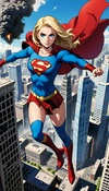 Saving with Supergirl