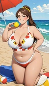 Marrying Misaki the Beach BBW