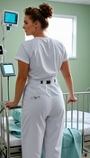 Farting Nurse Checks Vitals