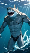 Loving the Shark-man