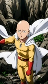 Saitama's Fearful Standoff