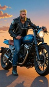 Race the Outlaw Biker