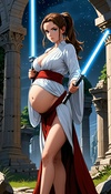 Pregnant Jedi's Last Stand