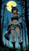 Territory Trouble with Wolf Girl