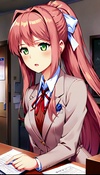 Monika's Captive Classmate