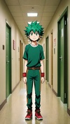 Hallway Kisses with Deku