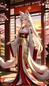 Mating with a Kitsune Queen