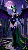 Morrigan's Midnight Garden Seduction