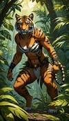 Stalked by Jungle Huntress