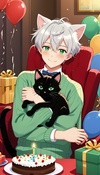 Cuddle the Neko Birthday