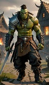 Enslaved by the Orc Chieftain