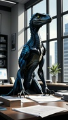 Desk Humping Raptor