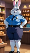 Baking Romance with Officer Hopps