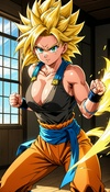 Training Goku's Female Fury