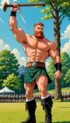 Giant's Caber Clash