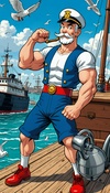 Sailing with Popeye