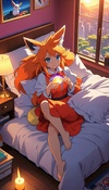 Cuddle with Mystic Braixen