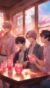 Four Husbands' Pink Desire