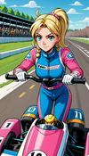 Princess Peach Mario Kart