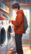 Laundry Day Cat Mystery