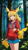 Catching the Pikachu Girl