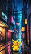 Pikachu's Alleyway Rendezvous