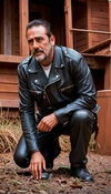 Kneeling to Negan's Rule