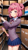 Manga Mischief with Natsuki