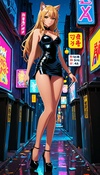 Cat Girl's Alley Game