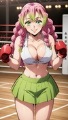 Boxing with Mitsuri