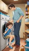 Helping Hand in the Laundry Room