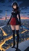 Defend the City with Akame